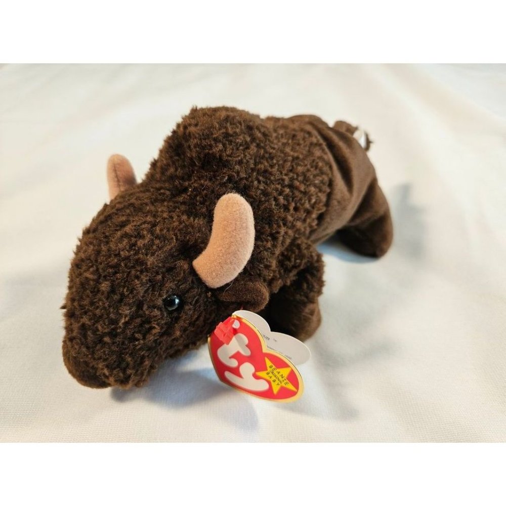 TY‎ Beanie Baby: Roam the Bison (1998): Rare and Retired Collectable